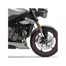 Front Fender Extender Black For Triumph Speed Triple 1050 RS 18-20