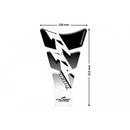 Spirit Tank Pad With Model Logo Black For Ducati 999 R 03-06