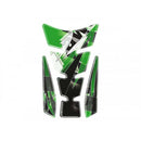 Wings Tank Pad With Kawasaki Logo Green For Kawasaki ER5-Twister 02-06