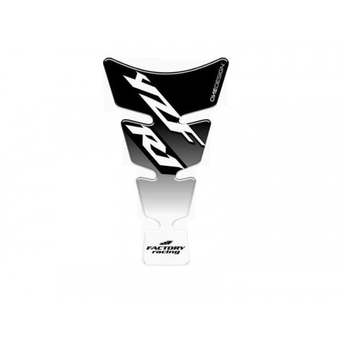 Spirit Tank Pad With Model Logo Silver For Aprilia RSV1000 Mille 98-03