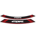 Wheel Rim Stickers Red For Honda CBR1000 RR 09-11
