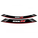 Wheel Rim Stickers Silver For Suzuki GSX R 1000 01-21