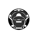 Naked Fuel Cap Protector Grey For Ducati 900 SS Superlight 91-97