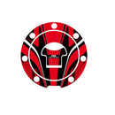 Radikal Fuel Cap Protector Red For Honda Africa Twin XRV750 93-03