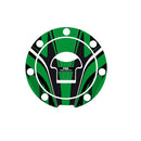 Radikal Fuel Cap Protector Green For Honda Africa Twin XRV750 93-03