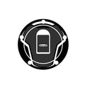 Naked Fuel Cap Protector Grey For Kawasaki EN 500 90-03