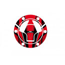 Radikal Fuel Cap Protector Red For Kawasaki Ninja 250 R 08-12