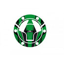 Radikal Fuel Cap Protector Green For Kawasaki Ninja 250 R 08-12