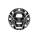Radikal Fuel Cap Protector Red For Suzuki Bandit GSF 1200 96-02