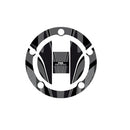 Radikal Fuel Cap Protector Grey For Suzuki GSX R 1000 15-16
