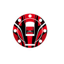 Radikal Fuel Cap Protector Red For Yamaha Diversion XJ600 S 98-99