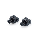 Footpeg Adaptors Black For KTM 125 Duke 11-23
