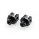 Footpeg Adaptors Black For Honda VFR 800X Crossrunner 11-14