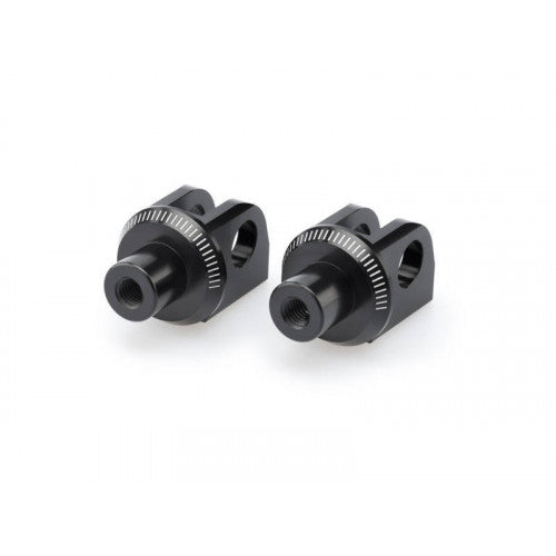 Footpeg Adaptors Black For Kawasaki Ninja 1000 SX 20-24