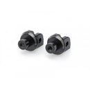Footpeg Adaptors Black For Suzuki B King 08-11
