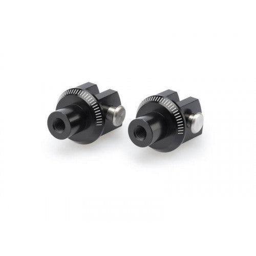 Footpeg Adaptors Black For Yamaha FZ1 06-15
