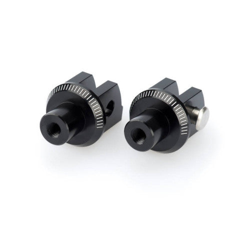 Footpeg Adaptors Black For Honda CB1100 13-14