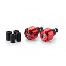 Short Bar End Weights Red For BMW F800 GT 13-18