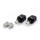 Pillion Footpeg Adaptors Black For Honda CB500 X 22-24