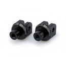 Footpeg Adaptors Black For Honda CB500 24