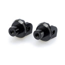 Footpeg Adaptors Black For Suzuki GSX R 250 17-19