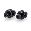 Footpeg Adaptors Black For Triumph Bonneville Bobber 17-24