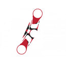 Radikal Yoke Protector Red For Aprilia RSV4 09-12
