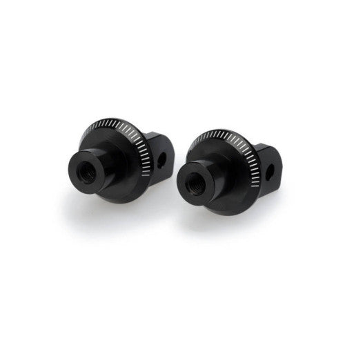 Footpeg Adaptors Black For Ducati 1199 Panigale 12-14