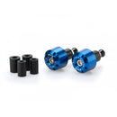 Short Bar End Weights Blue For BMW R Nine T 14-24