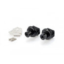 Pillion Footpeg Adaptors Black For BMW R1200 GS 00-12