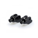 Footpeg Adaptors Black For Triumph Scrambler 1200 XC 19-23