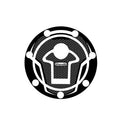 Naked Fuel Cap Protector Grey For KTM 125 Duke 11-23