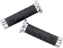 Cruiser Custom 862 Closed End Grips Black / Silver