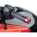 Short Bar End Weights Silver For Suzuki GSX 8R 24