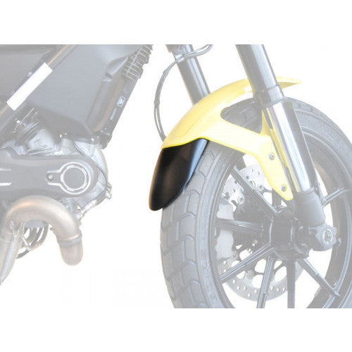 Front Fender Extender Black For Ducati Scrambler Icon 15-24