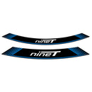Wheel Rim Stickers Blue For BMW R Nine T 14-20