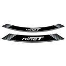 Wheel Rim Stickers Silver For BMW R Nine T 14-20