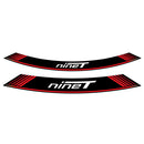 Wheel Rim Stickers Red For BMW R Nine T 14-20