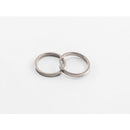 Rings For Short Bar Ends Silver For CF Moto 450NK 23-24