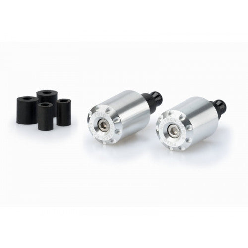 Long Bar Ends Silver For Yamaha MT-07 Tracer 16-17