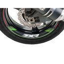 Wheel Rim Stickers Green For Kawasaki ZX-10R 04-20