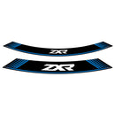 Wheel Rim Stickers Blue For Kawasaki ZX-10R 04-20