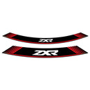 Wheel Rim Stickers Red For Kawasaki ZX-10R 04-20