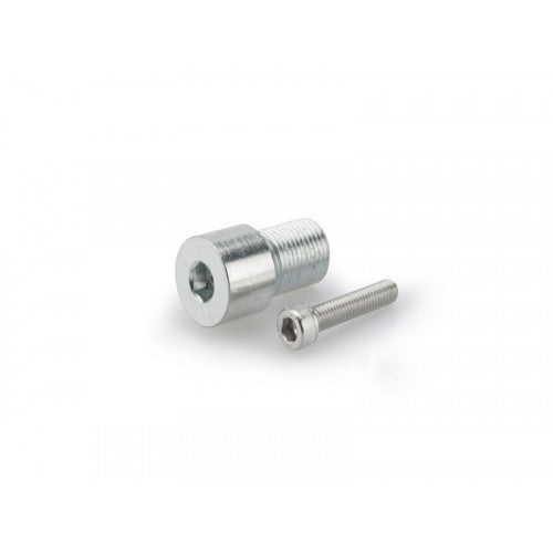 Rearview Mirror Adaptor Silver For Yamaha FZ6 04-08