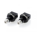 Pillion Footpeg Adaptors Black For Suzuki GSX R 250 17-19
