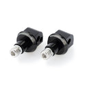 Pillion Footpeg Adaptors Black For Benelli Leoncino 125 22-24