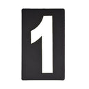 Spare White Pitboard Number - '1'