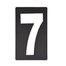 Spare White Pitboard Number - '7'