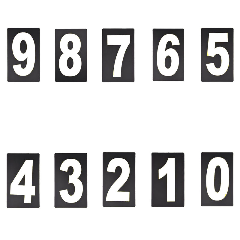 Spare White Pitboard Number - '7'