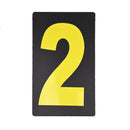 Spare Yellow Pitboard Number - '2'